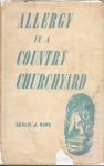Fig.27 - The cover of L.J. Hime's Allergy in a Country Churchyard (1951.)