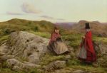 16. Dyce, Welsh Landscape with Two Women Knitting