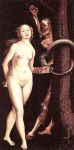 5. Hans Baldung - Eve, the Serpent and Death
