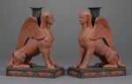 5. Wedgwood Sphinxes, late 18th C.