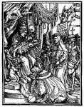 1. Holbein, Death and Pope.