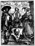 8. Holbein, Escutcheon of Death.