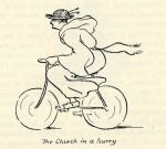 Fig.37 - CGT's cartoon sketch of The Church in a Hurry.