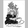 Fig.5a: Bookplate for Maud Mackinlay.