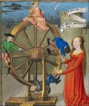 Fig.21: A fifteenth century Wheel of Fortune