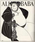 Fig.8a - Aubrey Beardsley's Ali Baba cover design.