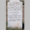 Fig.1c: Lawrence Patterson's grave.<br>