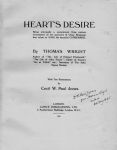 Fig.6b: Heart's Desire - Title Page.