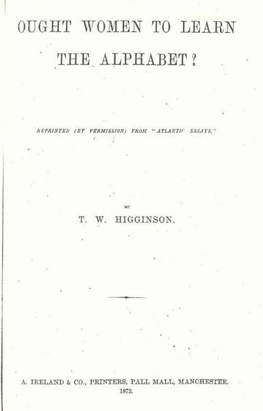 Original title page