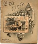Fig.3a - Front Cover of a promotional booklet using the Elegy to advertise. American, c,1890. Fig.3a - Front Cover of a promotional booklet using the Elegy to advertise. American, c,1890.