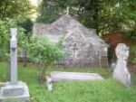 Fig.9 - FitzGerald's Grave (centre) and the Family Mausoleum at Boulge. Fig.9 - FitzGerald's Grave (centre) and the Family Mausoleum at Boulge.
