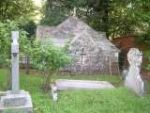 Fig.9 - FitzGerald's Grave (centre) and the Family Mausoleum at Boulge.