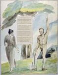 Fig.13b - Another of William Blake's illustrations of the Elegy. Fig.13b - Another of William Blake's illustrations of the Elegy.