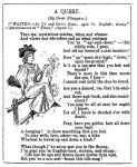 Fig.26 - A Query - by Omar Khayyam (Punch, 1895.)