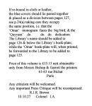 Fig.3f: Life's Echoes - a transcript of the dust-cover of the NLS copy. Fig.3f: Life's Echoes - a transcript of the dust-cover of the NLS copy.