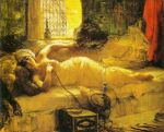 16. Bridgman, An Odalisque