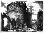 7. Piranesi, Tomb of Cecilia Metella