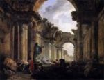 1. Robert, Louvre in Ruins