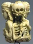 9a. Memento Mori Rosary Bead