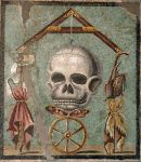 19. Roman Memento Mori Mosaic