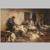 Fig.10b: Painting 'Highland Sheep Shearers.' Fig.10b: Painting 'Highland Sheep Shearers.'
