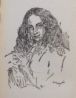 Fig.8a: Stella's portrait of Elizabeth Barrett Browning.