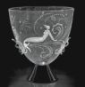 Fig.16a: Engraved glass - mermaid and moon (c.1925).