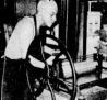 Fig.5b: George T. Tobin with his dry point press in 1934. Fig.5b: George T. Tobin with his dry point press in 1934.