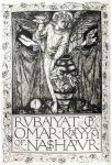 Fig.6 - Frontispiece of the Charles Ricketts Rubaiyat. Fig.6 - Frontispiece of the Charles Ricketts Rubaiyat.