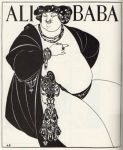 Fig.8a - Aubrey Beardsley's Ali Baba cover design. Fig.8a - Aubrey Beardsley's Ali Baba cover design.