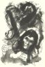 Fig.18c: Friday & Robinson, Friday hiding from cannibals.