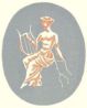 Fig.10a: Songs of Sappho (1946) - illustration on title page.