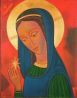 Fig.29: Madonna, painting, 1960. Fig.29: Madonna, painting, 1960.
